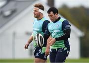 19 September 2017; Denis Buckley, right, of Connacht during squad training at the Sportsground in Galway. Photo by Seb Daly/Sportsfile