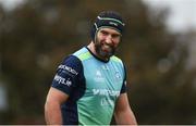 19 September 2017; John Muldoon of Connacht during squad training at the Sportsground in Galway. Photo by Seb Daly/Sportsfile