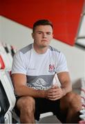 19 September 2017; Jacob Stockdale of Ulster after the press conference at the Kingspan Stadium in Belfast. Photo by Oliver McVeigh/Sportsfile