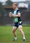 19 September 2017; Rory Scholes of Connacht during squad training at the Sportsground in Galway. Photo by Seb Daly/Sportsfile