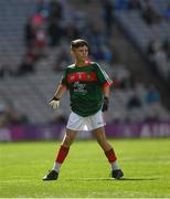 17 September 2017; Ryan Byrne, Cloontuskert NS, Cloontuskert, Lanesboro, Co. Roscommon, representing Mayo, during the INTO Cumann na mBunscol GAA Respect Exhibition Go Games at Dublin v Mayo GAA Football All-Ireland Senior Championship Final at Croke Park in Dublin. Photo by Ray McManus/Sportsfile