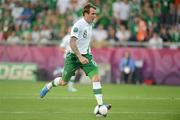 18 June 2012; Glenn Whelan, Republic of Ireland. EURO2012, Group C, Republic of Ireland v Italy, Municipal Stadium Poznan, Poznan, Poland. Picture credit: Brendan Moran / SPORTSFILE