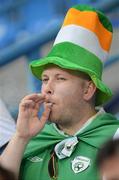 18 June 2012; A Republic of Ireland supporter before the game. EURO2012, Group C, Republic of Ireland v Italy, Municipal Stadium Poznan, Poznan, Poland. Picture credit: Brendan Moran / SPORTSFILE