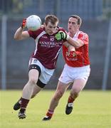 30 June 2012; Kieran Martin, Westmeath, in action against David Reid, Louth. GAA Football All-Ireland Senior Championship Qualifier Round 1, Westmeath v Louth, Cusack Park, Mullingar, Co. Westmeath. Picture credit: David Maher / SPORTSFILE