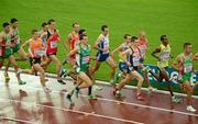 30 June 2012; Ireland's Mark Kenneally in action during the Men's 10000m Final where he finished in 15th place in a season best time of 29:10.55sec. European Athletics Championship, Day 4, Olympic Stadium, Helsinki, Finland. Picture credit: Brendan Moran / SPORTSFILE