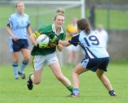 1 July 2012; Rosie Young, Kerry, in action against Aisling Barrett, Dublin. Aisling McGing Memorial Championship Final, Kerry v Dublin, McDonagh Park, Nenagh, Co. Tipperary. Picture credit: Ray Lohan / SPORTSFILE
