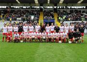 30 June 2012; The Tyrone squad. Ulster GAA Football Senior Championship Semi-Final, Tyrone v Donegal, St Tiernach's Park, Clones, Co. Monaghan. Picture credit: Oliver McVeigh / SPORTSFILE
