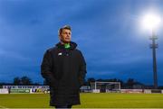 19 September 2017; Republic of Ireland head coach Colin Bell during the 2019 FIFA Women's World Cup Qualifier Group 3 match between Northern Ireland and Republic of Ireland at Mourneview Park in Lurgan, Co Armagh. Photo by Stephen McCarthy/Sportsfile