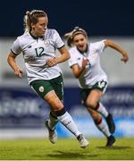 19 September 2017; Harriet Scott of the Republic of Ireland during the 2019 FIFA Women's World Cup Qualifier Group 3 match between Northern Ireland and Republic of Ireland at Mourneview Park in Lurgan, Co Armagh. Photo by Stephen McCarthy/Sportsfile