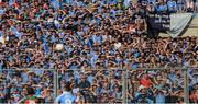 17 September 2017; Supporters on Hill 16 during the GAA Football All-Ireland Senior Championship Final match between Dublin and Mayo at Croke Park in Dublin. Photo by Piaras Ó Mídheach/Sportsfile