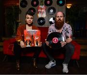 20 September 2017; Smithwick’s has teamed up with two of Ireland’s best live music acts Le Galaxie and BARQ to announce Smithwick’s Soundtrack Series - a special series of gigs which will see both artists showcase their contemporary take on two of the most memorable soundtracks of all time: Pulp Fiction and Apocalypse Now. Pictured at the launch, Jess Kav from BARQ and Michael Pope from Le Galaxie, will perform in some of Ireland’s favourite music venues across Dublin, Cork, Belfast, Limerick and Sligo from this October. Tickets are priced at €15.00, which includes booking fee and a complimentary pint of Smithwick’s. Visit www.smithwicks.eventbrite.ie for tickets and full gig listings. Photo by Ramsey Cardy/Sportsfile
