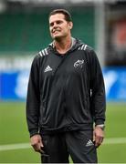 22 September 2017; Munster director of rugby Rassie Erasmus prior to the Guinness PRO14 Round 4 match between Glasgow Warriors and Munster at Scotstoun Stadium in Glasgow. Photo by Rob Casey/Sportsfile