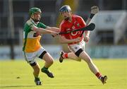 7 July 2012; Conor Lehane, Cork, in action against Diarmuid Horan, Offaly. GAA Hurling All-Ireland Senior Championship Phase 2, Cork v Offaly, Pairc Ui Chaoimh, Cork. Picture credit: Stephen McCarthy / SPORTSFILE