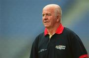 15 September 2002; Cork manager Pa Finn during the All-Ireland Senior Camogie Championship Final match between Cork and Tipperary at Croke Park in Dublin. Photo by Ray McManus/Sportsfile