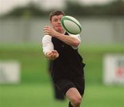 20 September 2002; Brian O'Driscoll during Ireland Rugby squad training at Dr. Hickey Park in Greystones, Wicklow. Photo by Aoife Rice/Sportsfile