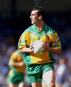 17 August 2002; Jim McGuinness of Donegal during the Bank of Ireland All-Ireland Senior Football Championship Quarter-Final Replay match between Dublin and Donegal at Croke Park in Dublin. Photo by Damien Eagers/Sportsfile