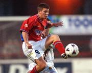 13 September 2002; Wesley Hoolahan of Shelbourne during the eircom League Premier Division match between Shelbourne and Bohemians at Tolka Park in Dublin. Photo by David Maher/Sportsfile