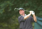 20 September 2002; Darren Clarke watches his tee shot from the 11th tee box during day two of the WGC-American Express Championship at Mount Juliet Golf Course in Thomastown, Kilkenny. Photo by Matt Browne/Sportsfile