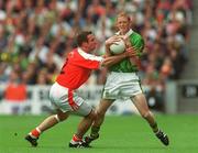 22 September 2002; Colm Cooper of Kerry in action against Enda McNulty of Armagh during the GAA Football All-Ireland Senior Championship Final match between Armagh and Kerry at Croke Park in Dublin. Photo by Brian Lawless/Sportsfile