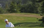 24 September 2002; Taylor Hall of USA plays out of the bunker onto the 3rd green during day one of the Junior Ryder Cup Matches at The K Club in Straffan, Kildare. Photo by Matt Browne/Sportsfile