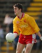 7 September 2002; Tyrone goalkeeper John Devine during the All-Ireland U21 Football Semi-Final match between Dublin and Tyrone at Breffni Park in Cavan. Photo by Damien Eagers/Sportsfile