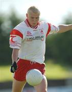 7 September 2002; Owen Mulligan of Tyrone during the All-Ireland U21 Football Semi-Final match between Dublin and Tyrone at Breffni Park in Cavan. Photo by Damien Eagers/Sportsfile