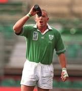 28 September 2002; Alan Quinlan of Ireland during the Rugby World Cup 2003 Qualifier match between Ireland and Georgia at Lansdowne Road in Dublin. Photo by Brendan Moran/Sportsfile