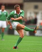 28 September 2002; Ronan O'Gara of Ireland during the Rugby World Cup 2003 Qualifier match between Ireland and Georgia at Lansdowne Road in Dublin. Photo by Brendan Moran/Sportsfile