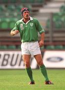 28 September 2002; David Humphreys of Ireland during the Rugby World Cup 2003 Qualifier match between Ireland and Georgia at Lansdowne Road in Dublin. Photo by Brendan Moran/Sportsfile
