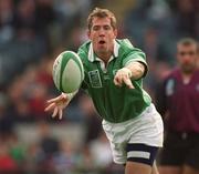 28 September 2002; Guy Easterby of Ireland during the Rugby World Cup 2003 Qualifier match between Ireland and Georgia at Lansdowne Road in Dublin. Photo by Brendan Moran/Sportsfile