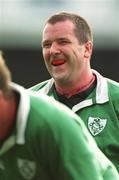 28 September 2002; Anthony Foley of Ireland during the Rugby World Cup 2003 Qualifier match between Ireland and Georgia at Lansdowne Road in Dublin. Photo by Brendan Moran/Sportsfile