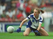 29 September 2002; Catriona Brady of Monaghan during the All-Ireland Senior Ladies Football Championship Final match between Monaghan and Mayo at Croke Park in Dublin. Photo by Ray McManus/Sportsfile