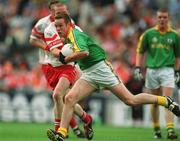 22 September 2002; Joe Melia of Meath during the GAA Football All-Ireland Minor Championship Final match between Derry and Meath at Croke Park in Dublin. Photo by Brendan Moran/Sportsfile