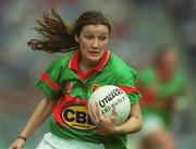 29 September 2002; Marcella Heffernan of Mayo during the All-Ireland Senior Ladies Football Championship Final match between Monaghan and Mayo at Croke Park in Dublin. Photo by Ray McManus/Sportsfile
