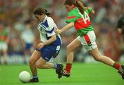 29 September 2002; Mary Croarkin of Monaghan during the All-Ireland Senior Ladies Football Championship Final match between Monaghan and Mayo at Croke Park in Dublin. Photo by Ray McManus/Sportsfile