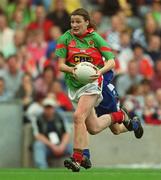 29 September 2002; Marcella Heffernan of Mayo during the All-Ireland Senior Ladies Football Championship Final match between Monaghan and Mayo at Croke Park in Dublin. Photo by Damien Eagers/Sportsfile