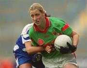 29 September 2002; Cora Staunton of Mayo during the All-Ireland Senior Ladies Football Championship Final match between Monaghan and Mayo at Croke Park in Dublin. Photo by Damien Eagers/Sportsfile
