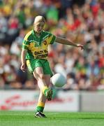29 September 2002; Maureen O'Donnell of Donegal during the All-Ireland Ladies Junior Football Championship Final match between Galway and Donegal at Croke Park in Dublin. Photo by Ray McManus/Sportsfile
