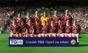 29 September 2002; The Galway team prior to the All-Ireland Ladies Junior Football Championship Final match between Galway and Donegal at Croke Park in Dublin. Photo by Pat Murphy/Sportsfile
