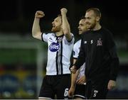 22 September 2017; Stephen O’Donnell of Dundalk reacts following his sides victory during the SSE Airtricity League Premier Division match between Dundalk and Drogheda United at Oriel Park in Louth. Photo by Seb Daly/Sportsfile