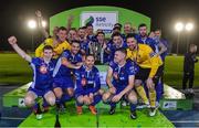 22 September 2017; Waterford FC players celebrate after the SSE Airtricity League First Division match between Waterford FC and Longford Town at the RSC in Waterford. Photo by Matt Browne/Sportsfile