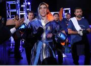 22 September 2017; Michael Conlan ahead of his featherweight bout against Kenny Guzman at the Convention Center in Tucson, Arizona. Photo by Mikey Williams/Top Rank/Sportsfile