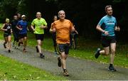 23 September 2017; parkrun Ireland in partnership with Vhi, added their 68th event on Saturday, September 23rd, with the introduction of the Corkagh parkrun. parkruns take place over a 5km course weekly, are free to enter and are open to all ages and abilities, providing a fun and safe environment to enjoy exercise. To register for a parkrun near you visit www.parkrun.ie. New registrants should select their chosen event as their home location. You will then receive a personal barcode which acts as your free entry to any parkrun event worldwide. Pictured are runners during the parkrun at Corkagh Park, Corkagh Demesne, Clondalkin, in Dublin. Photo by Piaras Ó Mídheach/Sportsfile