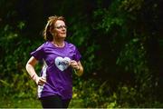 23 September 2017; parkrun Ireland in partnership with Vhi, added their 68th event on Saturday, September 23rd, with the introduction of the Corkagh parkrun. parkruns take place over a 5km course weekly, are free to enter and are open to all ages and abilities, providing a fun and safe environment to enjoy exercise. To register for a parkrun near you visit www.parkrun.ie. New registrants should select their chosen event as their home location. You will then receive a personal barcode which acts as your free entry to any parkrun event worldwide. Pictured is Enda Leonard, VHI IT Solutions, during the parkrun at Corkagh Park, Corkagh Demesne, Clondalkin, in Dublin. Photo by Piaras Ó Mídheach/Sportsfile