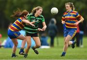 23 September 2017; Players in action during the game between Douglas, Cork and Scoil Uí Chonaill, Dublin during All-Ireland Ladies Football Club 7’s where every county was represented by over 1,000 players competing in 3 grades for the honourof being the 2017 Ladies All Ireland Club 7s Champions. Naomh Mearnóg and St. Sylvester's were the host club to the intensely competitive clubs competition at Naomh Mearnóg in Portmarnock, Dublin. Photo by Eóin Noonan/Sportsfile