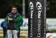 23 September 2017; Connacht head coach Kieran Keane ahead of the Guinness PRO14 Round 4 match between Connacht and Cardiff Blues at The Sportsground in Galway. Photo by Diarmuid Greene/Sportsfile