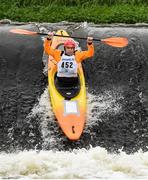 23 September 2017; Michael Liddle competes during the 58th International Liffey Descent on the River Liffey at Lucan Weir in Lucan, Co Dublin. Photo by Cody Glenn/Sportsfile