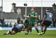 23 September 2017; Finlay Bealham of Connacht in action against Willis Halaholo, left, and Nick Williams of Cardiff during the Guinness PRO14 Round 4 match between Connacht and Cardiff Blues at The Sportsground in Galway. Photo by Diarmuid Greene/Sportsfile