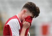 23 September 2017; Mark Byrne of Sligo Rovers after the SSE Airtricity National Under 17 League Mark Farren Cup Final match between Waterford FC and Sligo Rovers at RSC in Waterford. Photo by Matt Browne/Sportsfile