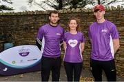 23 September 2017; Former Donegal GAA footballer, Eamon and current Donegal GAA player Jason McGee along with Brigid Gallagher, Vhi Donegal pictured at the Falcarragh parkrun where Vhi hosted a special event to celebrate their partnership with parkrun Ireland. Eamon was on hand to lead the warm up for parkrun participants before completing the 5km course alongside newcomers and seasoned parkrunners alike. Vhi provided walkers, joggers, runners and volunteers at Falcarragh parkrun with a variety of refreshments in the Vhi Relaxation Area at the finish line. A qualified physiotherapist was also available to guide participants through a post event stretching routine to ease those aching muscles. parkruns take place over a 5km course weekly, are free to enter and are open to all ages and abilities, providing a fun and safe environment to enjoy exercise. To register for a parkrun near you visit www.parkrun.ie. New registrants should select their chosen event as their home location. You will then receive a personal barcode which acts as your free entry to any parkrun event worldwide. Photo by Oliver McVeigh/Sportsfile